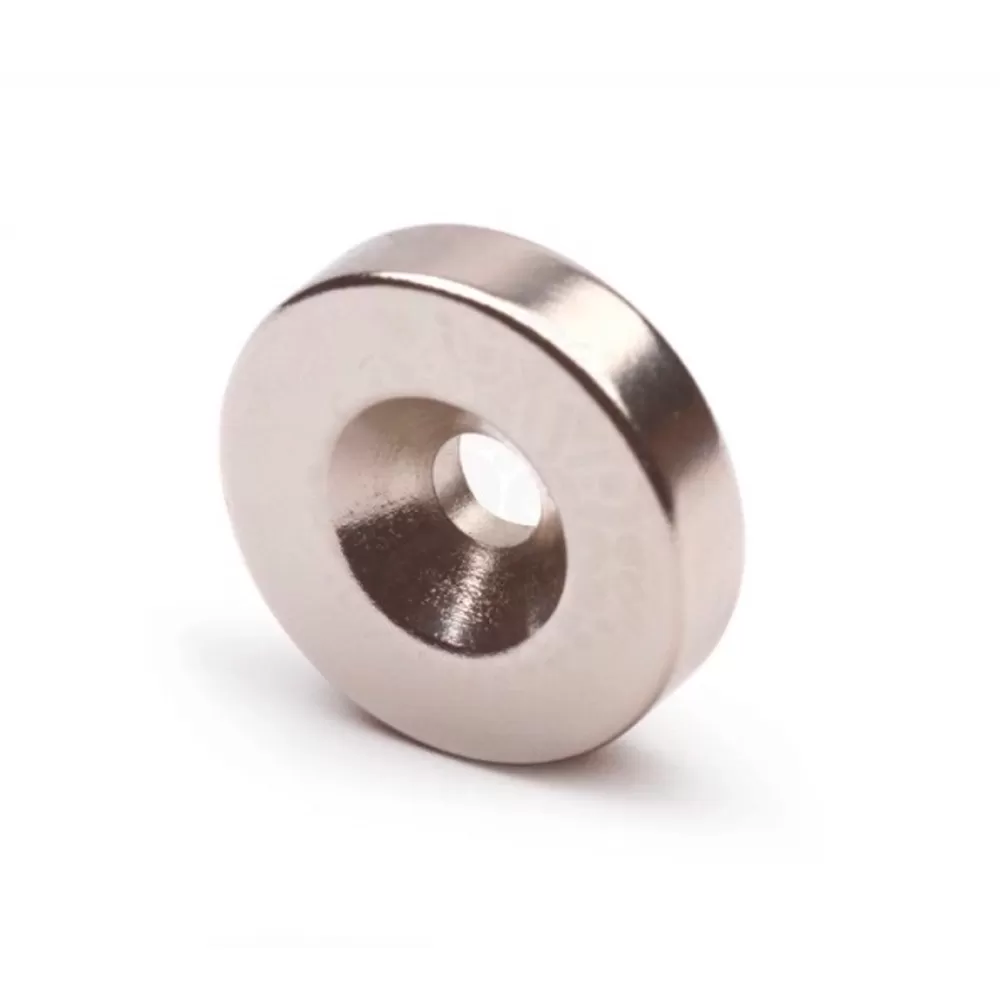 Magnet neodim DISC D25 - 7/4,5 х H5 pentru surub